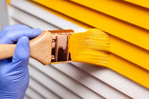 Shutters being refinished in West Hills